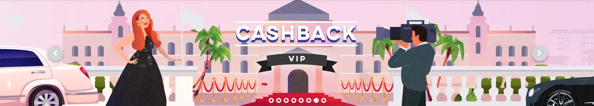 cashback VIP COSMIC SLOT CASINO