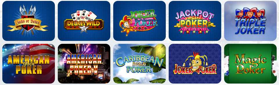 Video Poker COSMIC SLOT CASINO