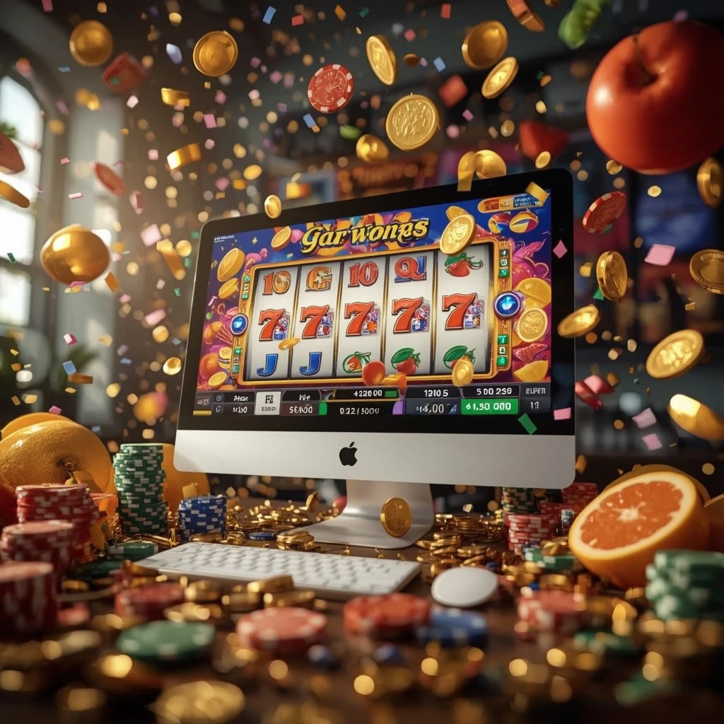 slot machine sul monitor AZUR CASINO